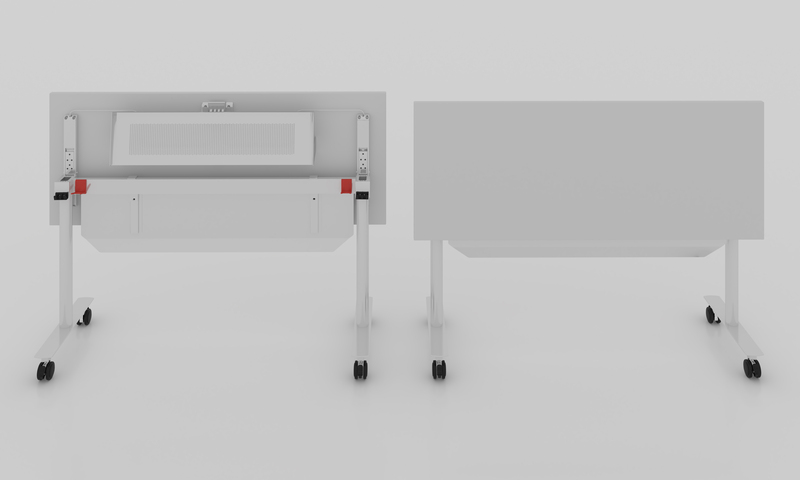 White background training table