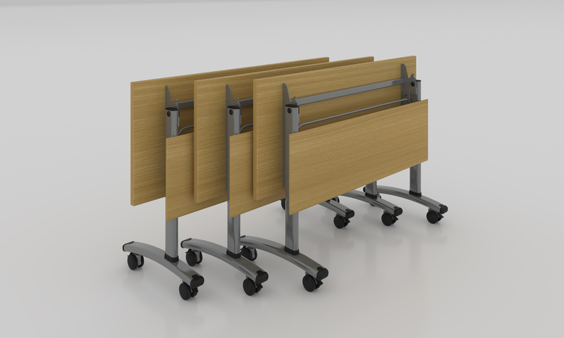 White background training table