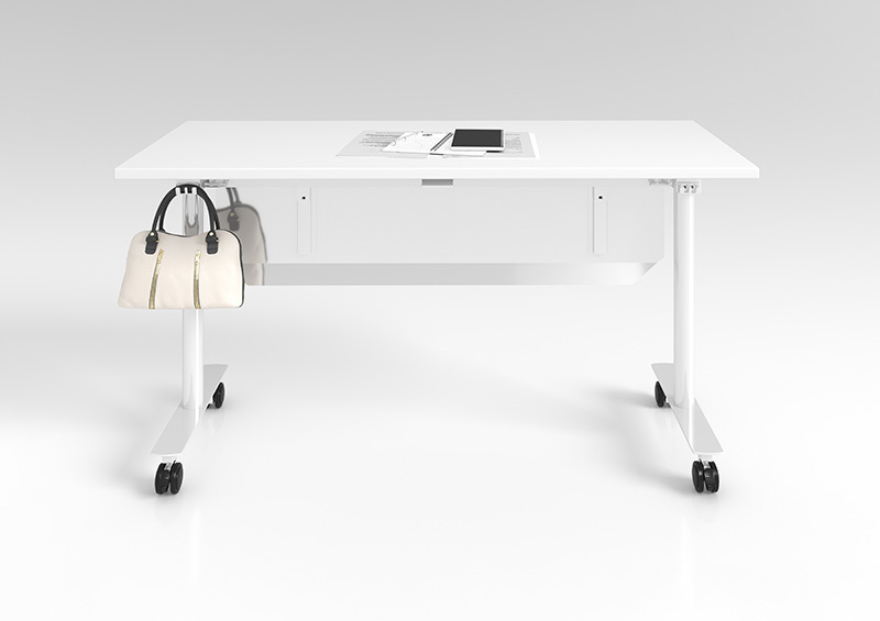 White background training table