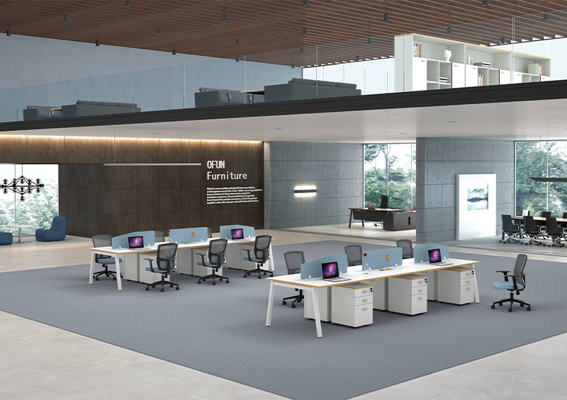 Employee desk group