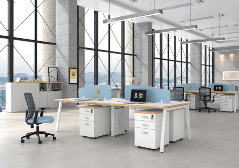 Employee desk group