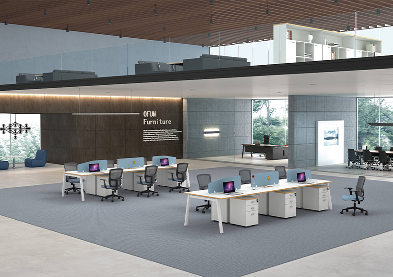 Employee desk group