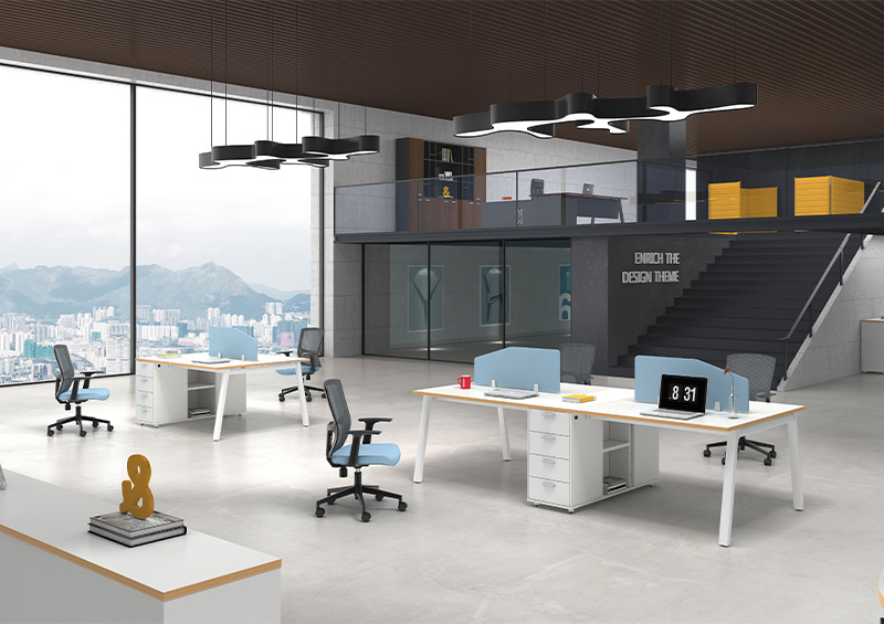 Employee desk group