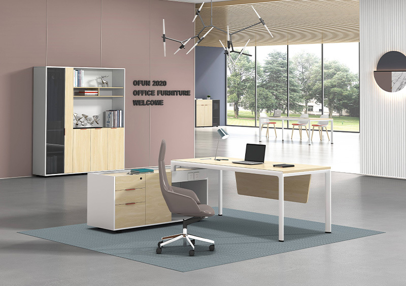New Oulang Series – L-shaped executive desk