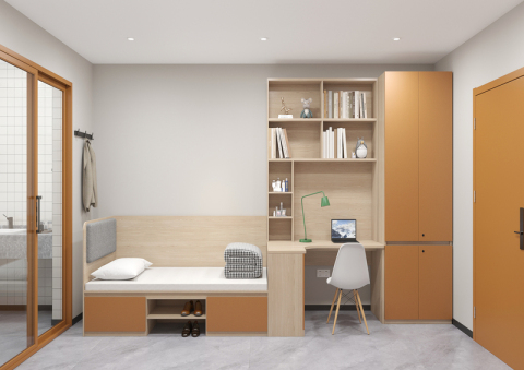 Double room in dormitory