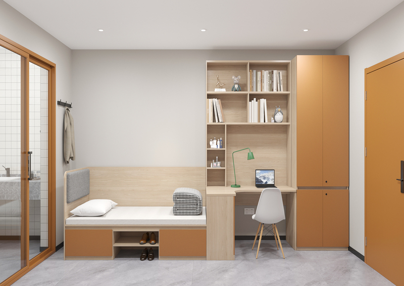 Double room in dormitory