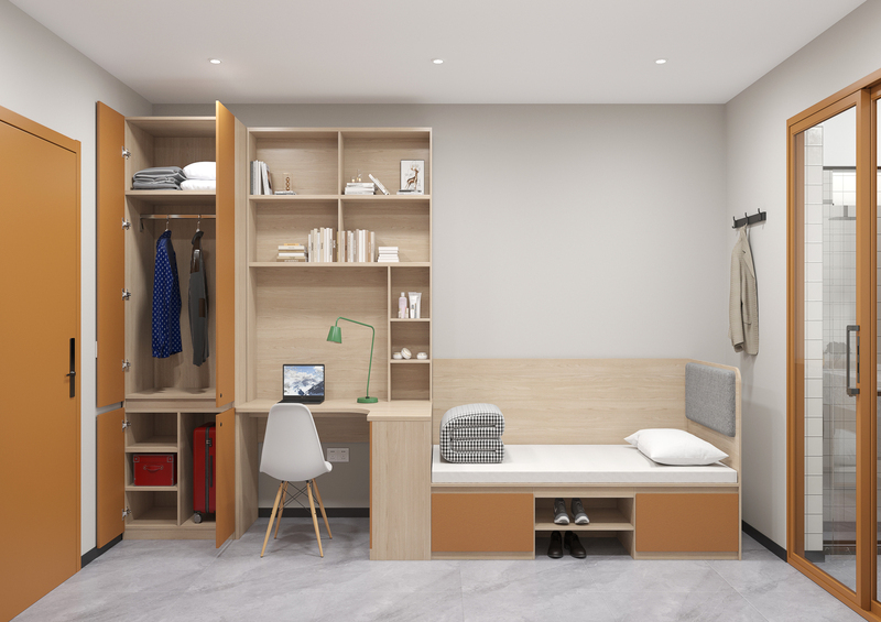 Double room in dormitory