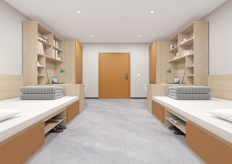 Double room in dormitory