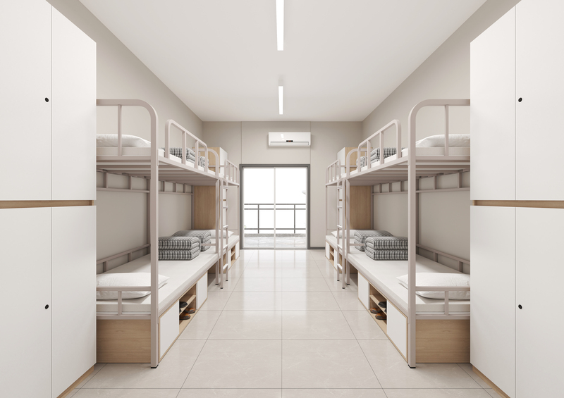 Dormitory 8-person bunk bed (iron frame)