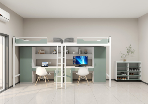 Dormitory series (steel and wood combination）