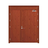 Steel Wood Fire Door for Fire Rated Buildings