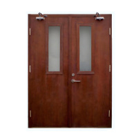 Steel Wood Fire Door for Fire Rated Buildings