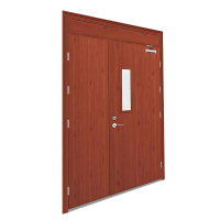 Steel Wood Fire Door for Fire Rated Buildings