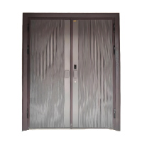 Aluminum Door for Residential Building Entrances