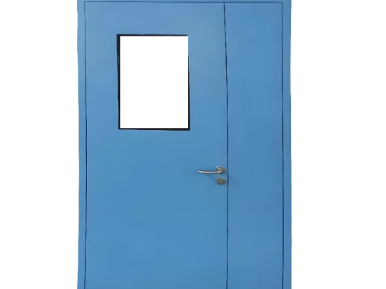 Multifunctional Steel Fire-Rated Door for Commercial Buildings