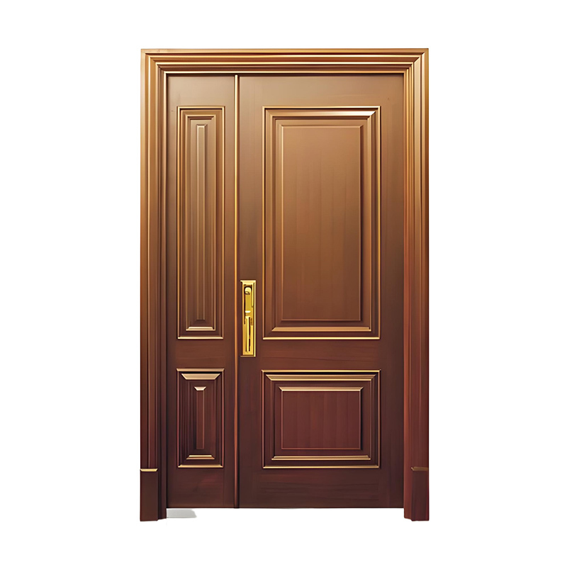 Steel Wood Security Door for Residential Entrances