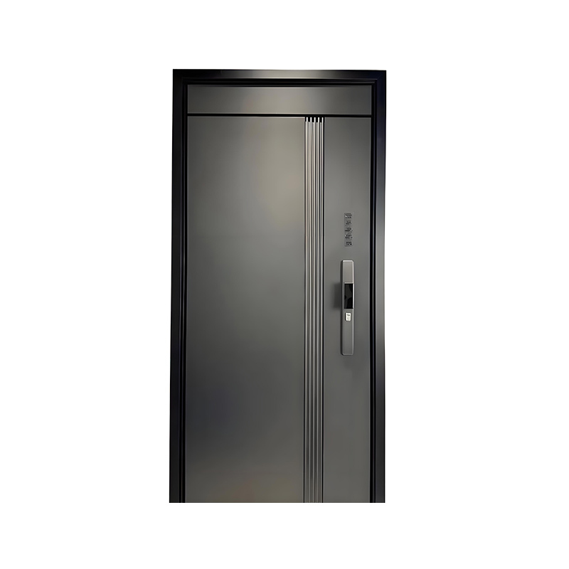 Grade B Steel Wood Security Door for Residential Entrances