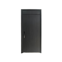 Grade C Steel Wood Entry Door for Residential Security