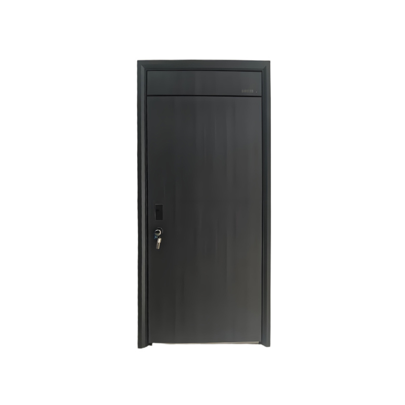 Grade C Steel Wood Entry Door for Residential Security