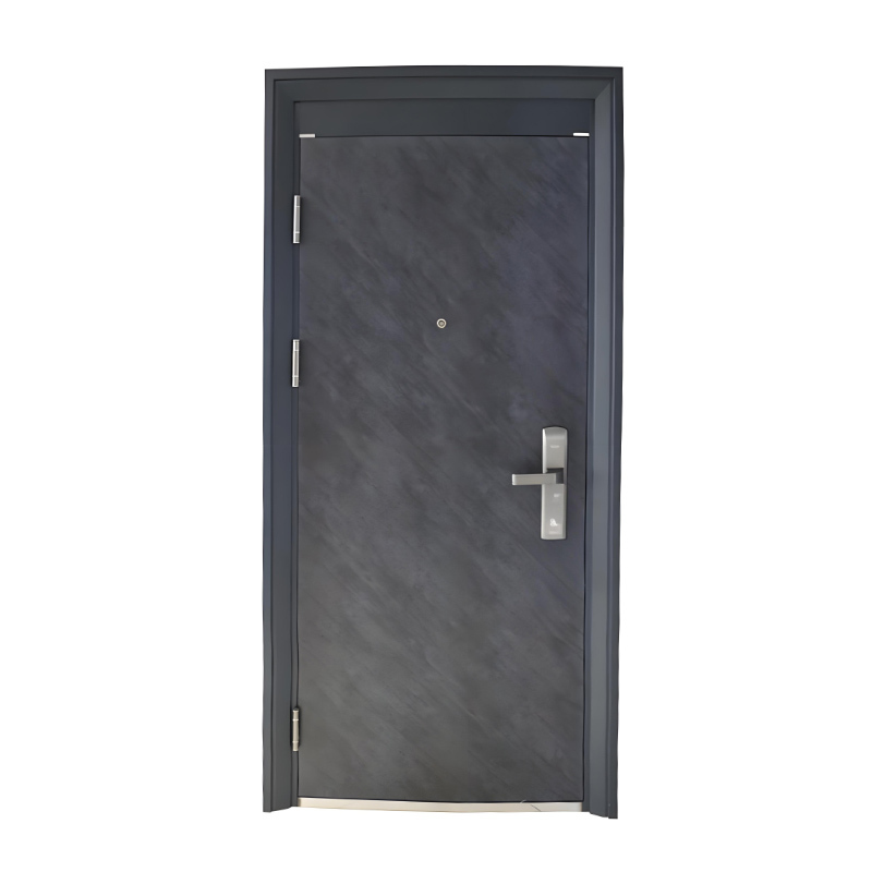 Grade C Steel Wood Entry Door for Residential Security