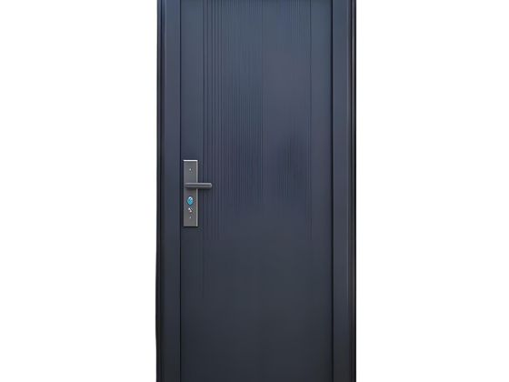 Grade C Steel Wood Entry Door for Residential Security