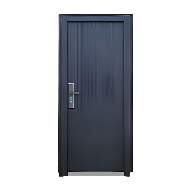 Grade C Steel Wood Entry Door for Residential Security