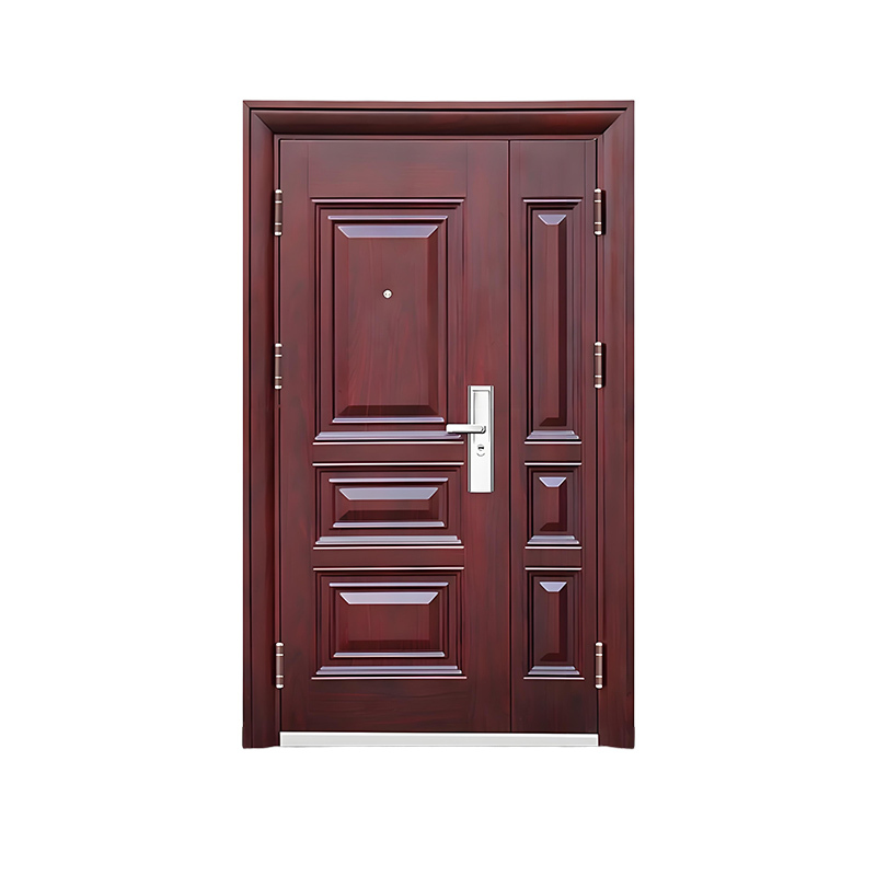 Grade A Steel Wood Security Door for Residential Entrances