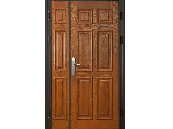 Steel Wooden Armor Door for Residential Security