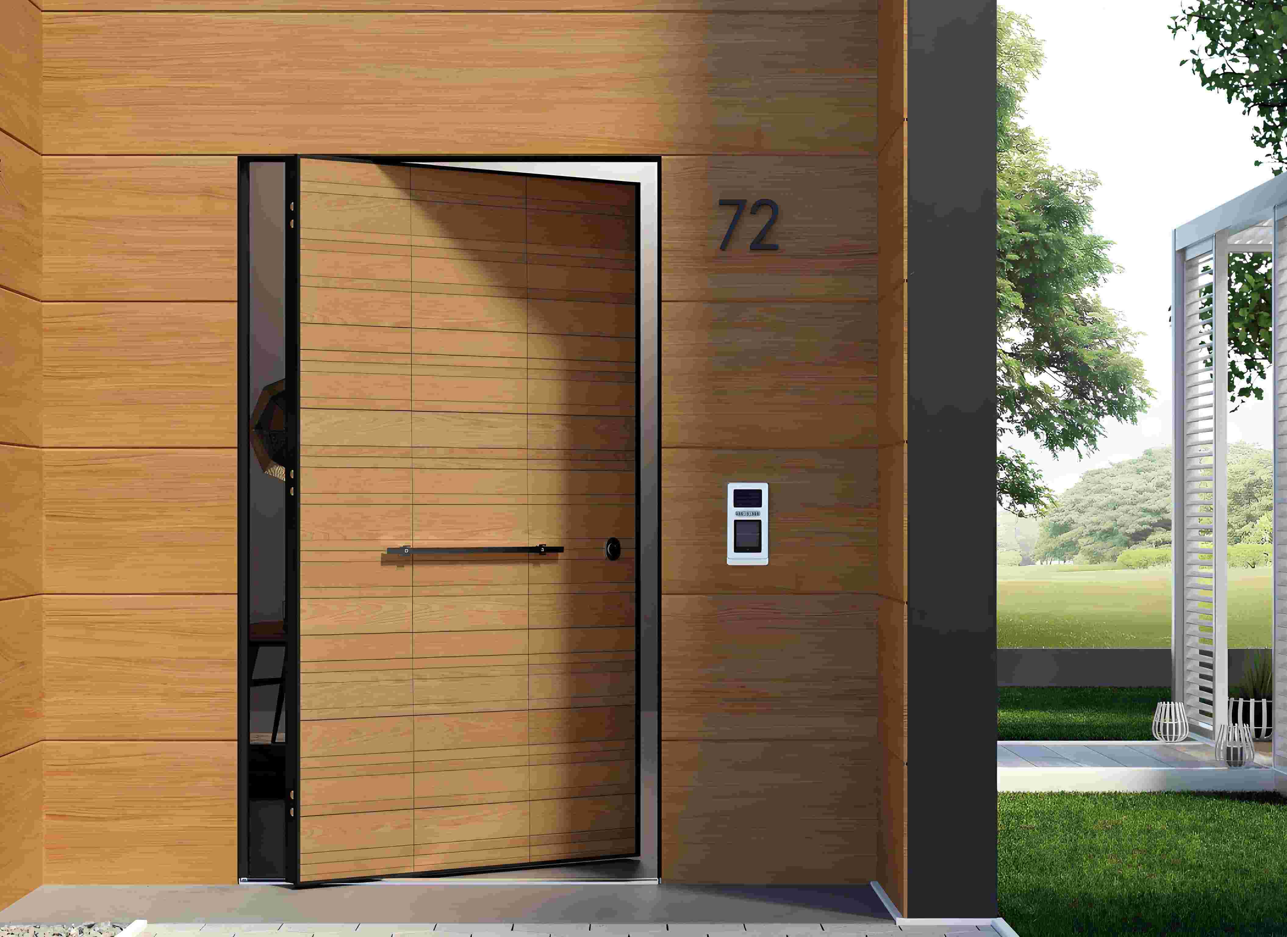 Steel Wooden Armor Door for Residential Security Steel Wooden Armor Door for Residential Security
