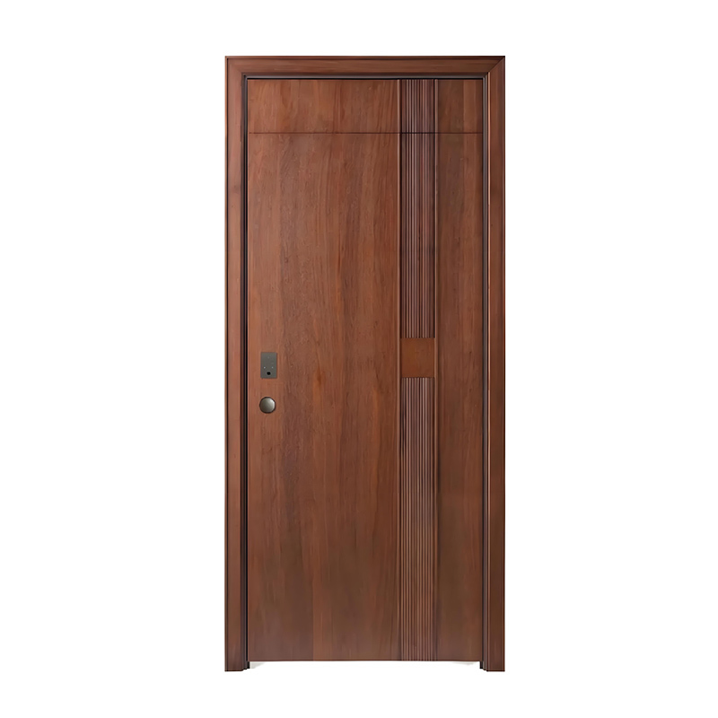 Steel Wood Armored Security Door for Residential Entrances