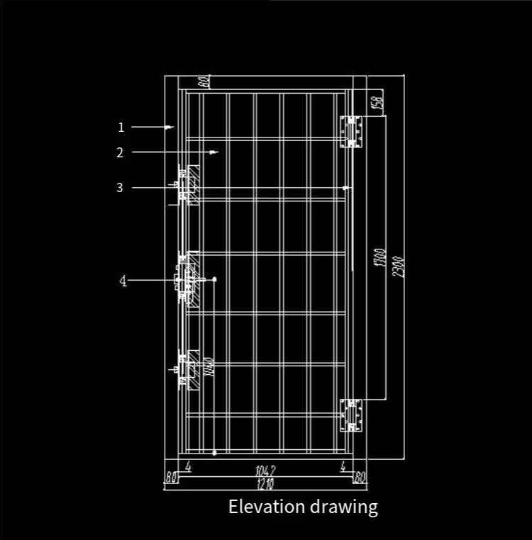 Industrial Blast Door