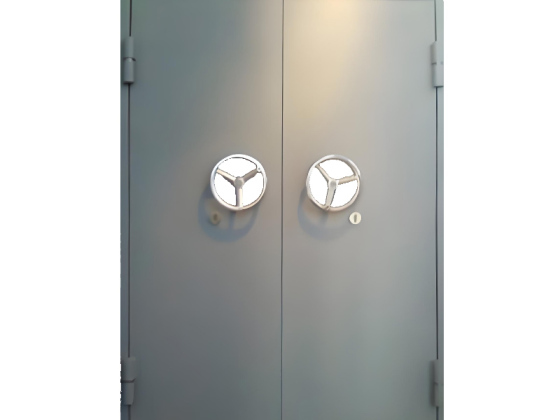 Double Leaf Blast Resistant Door for Industrial Safety