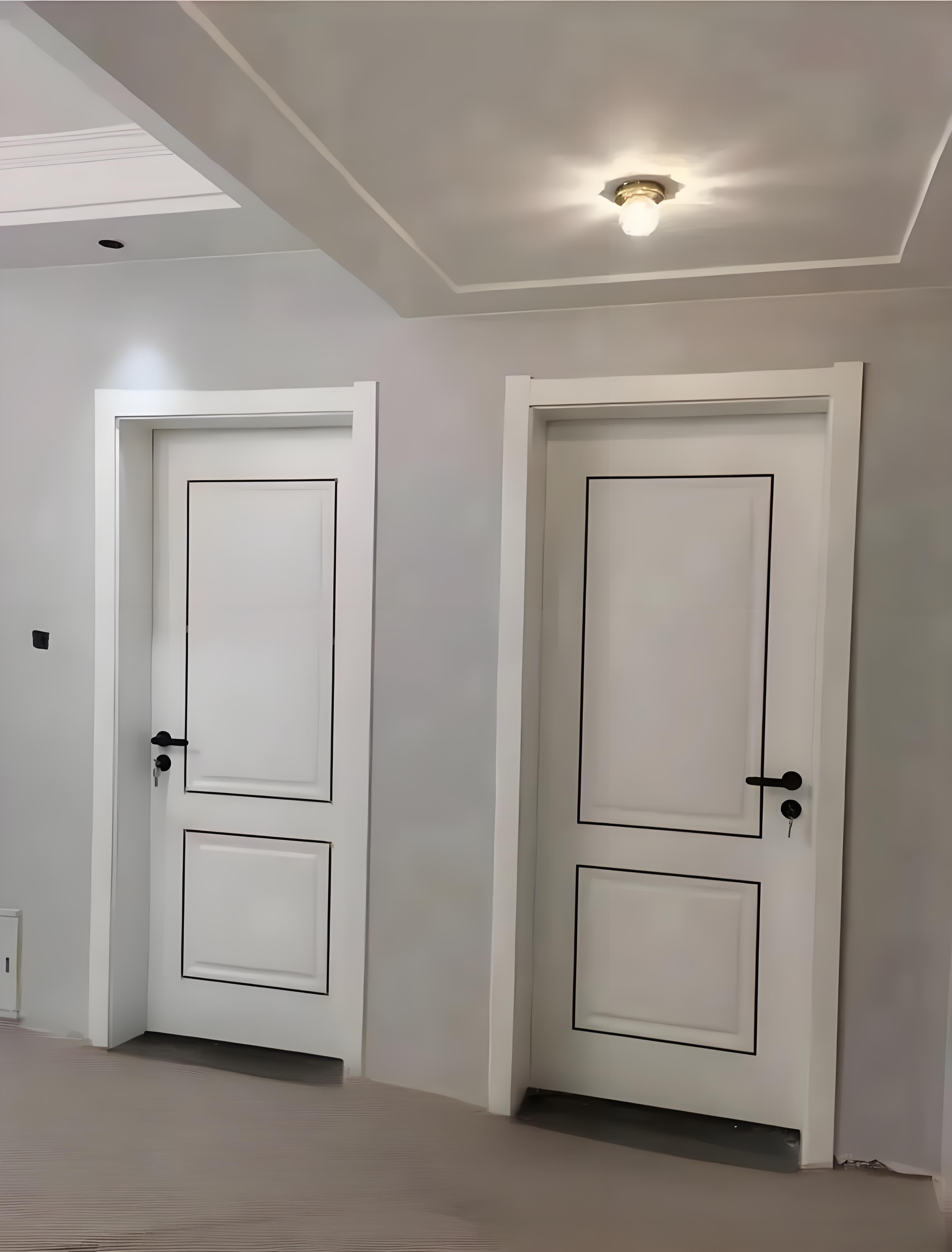 Residential Wooden Door for Interior Building Projects