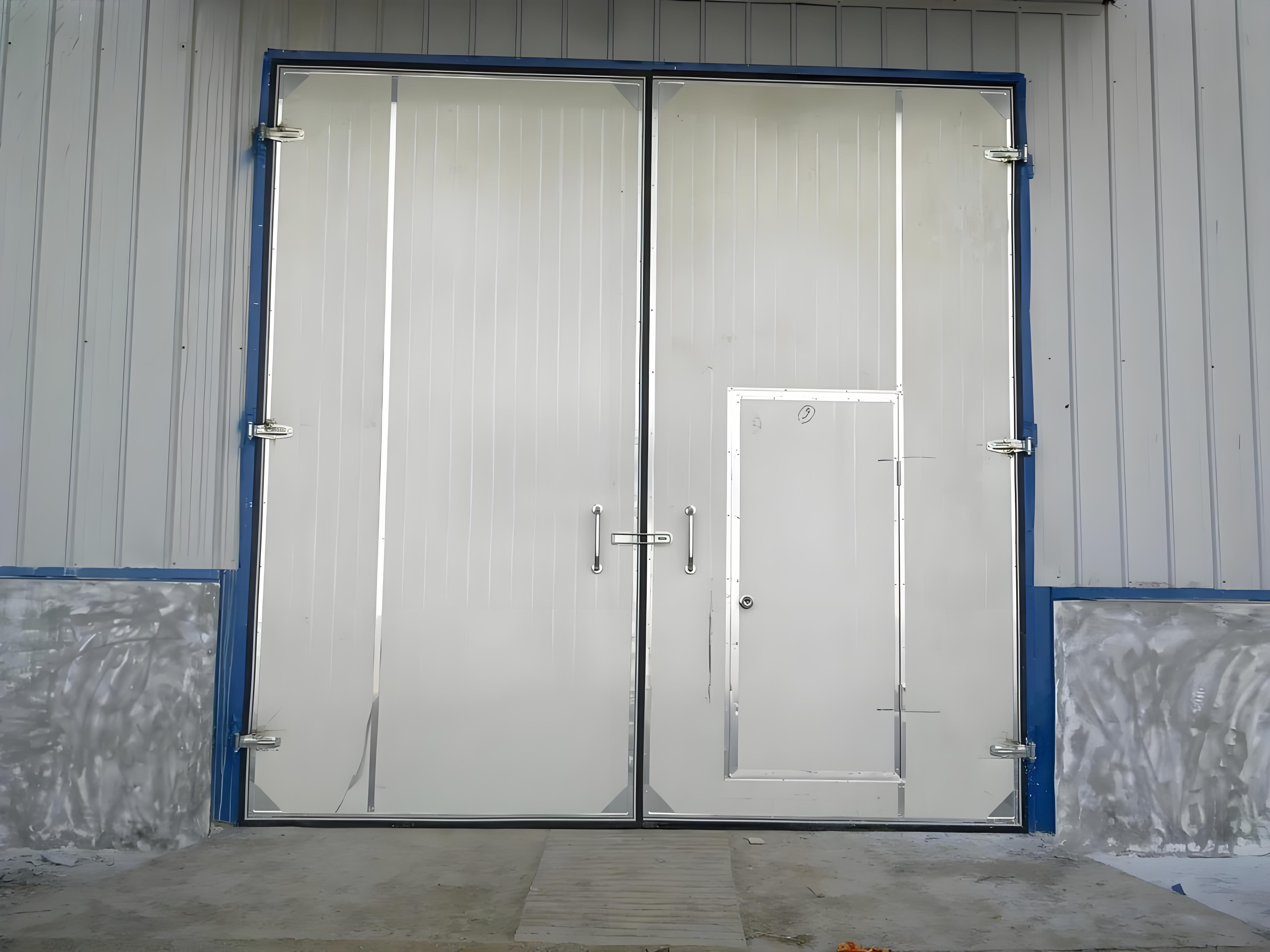 Heavy-Duty Steel Industrial Door