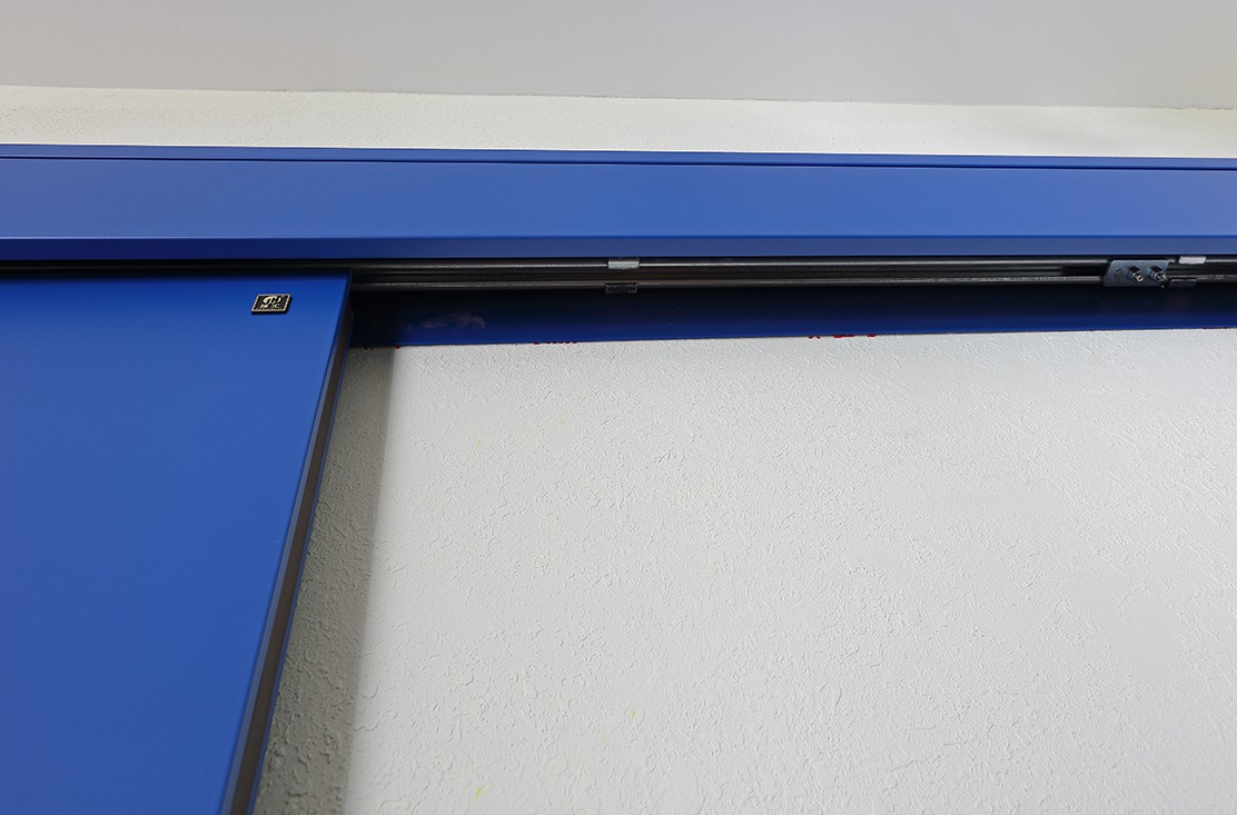 Industrial Steel Sliding Door