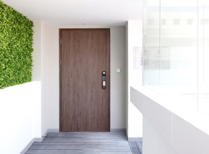 Steel-Wood Armored Door
