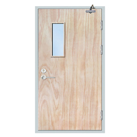 BS Certified Wooden Fire Door for Fire Rated Buildings