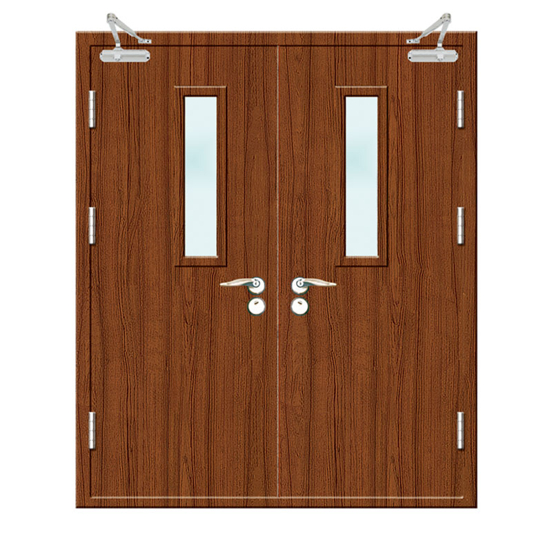 BS Certified Wooden Fire Door for Fire Rated Buildings