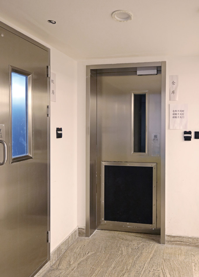 Multifunctional Steel Fire-Rated Door for Commercial Buildings