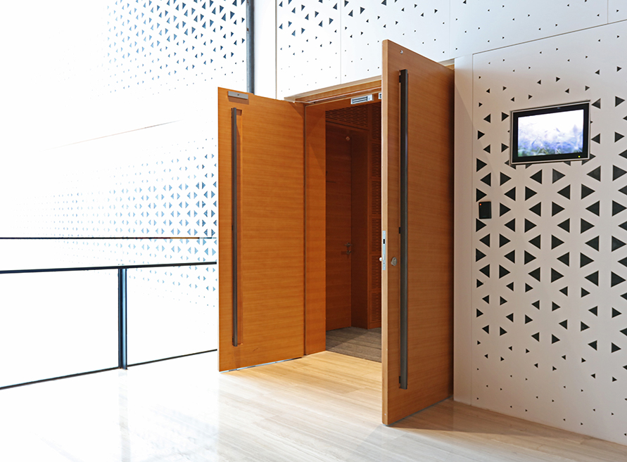 UL certified timber fire door
