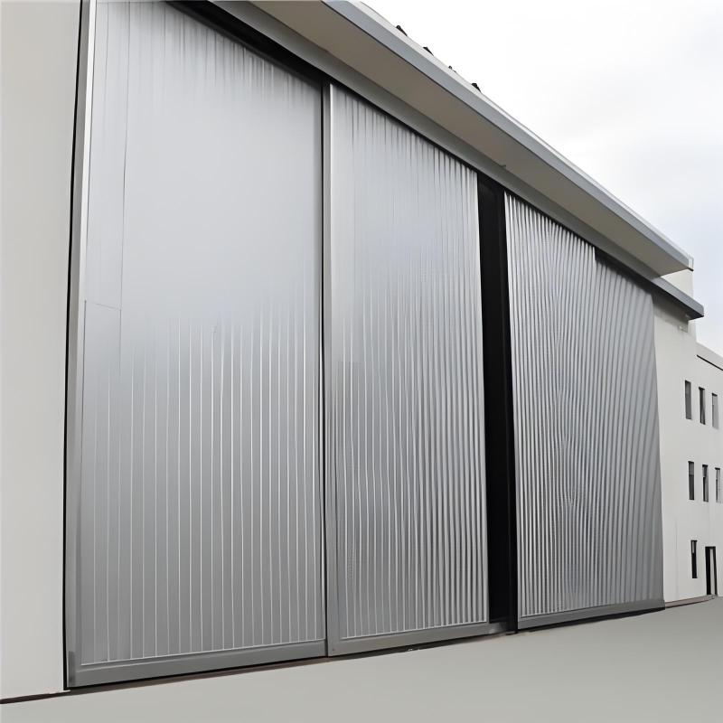 Steel Sliding Door for Industrial Buildings
