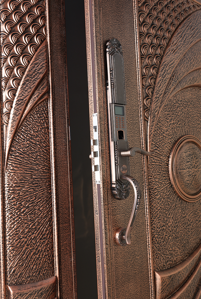 Aluminum Door for Residential Building Entrances