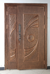 Aluminum Door for Residential Building Entrances
