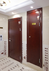 Steel Wooden Armor Door for Residential Security