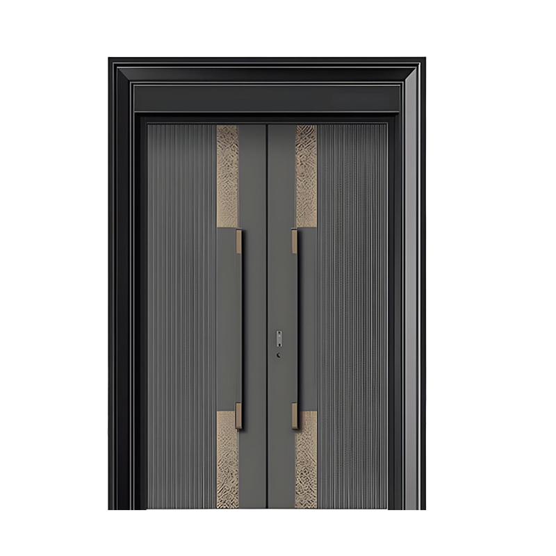 Cast Aluminum Door for Residential Building Entrances