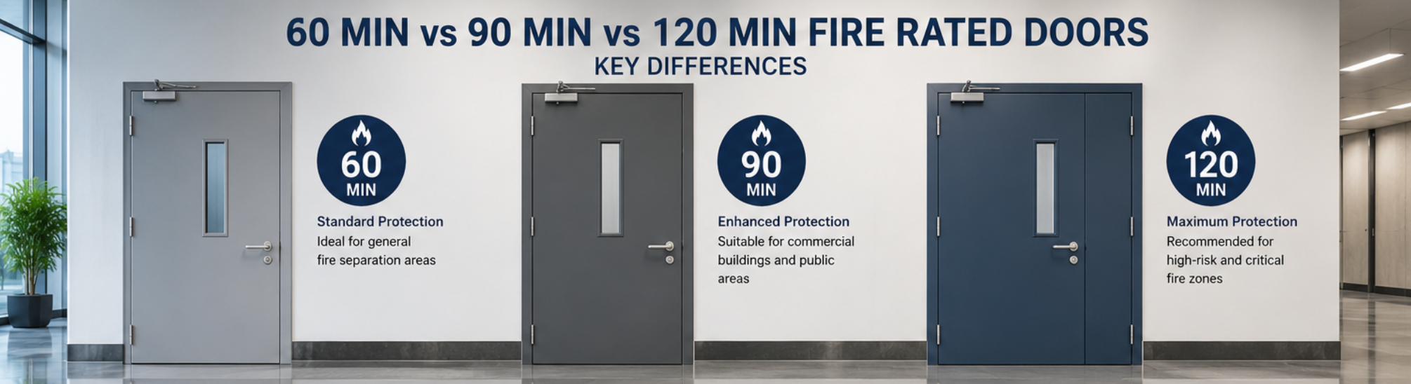 60 min fire rated door