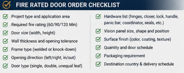 fire rated steel door supplier China fire rated steel door supplier China