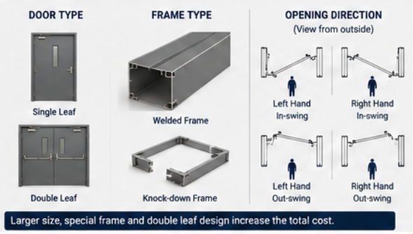fire rated door cost