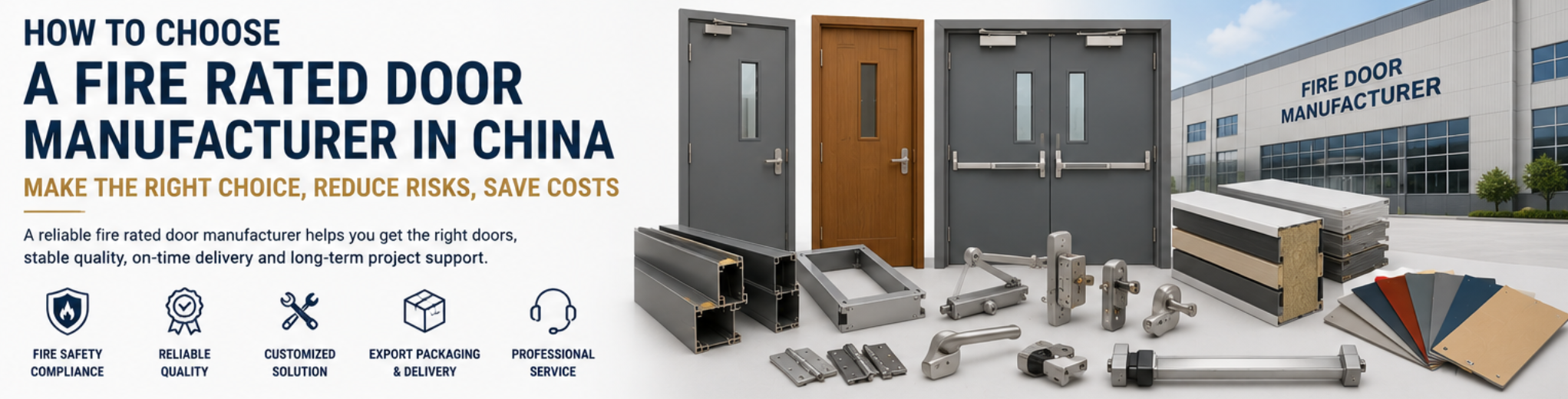 fire rated door manufacturer China