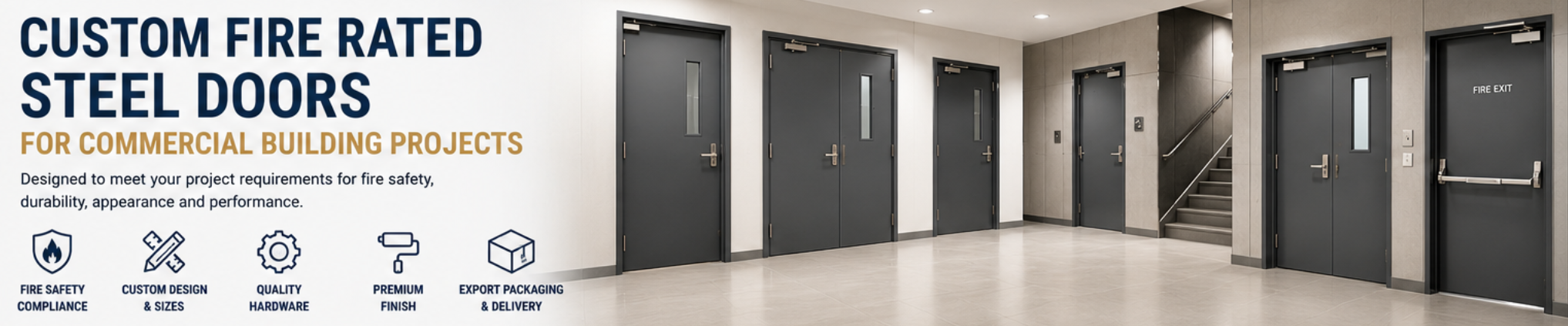 custom fire rated steel doors custom fire rated steel doors